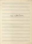 Portada de la partitura Himno a Santa Marina (ca. 1945)